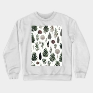 Chromatic Botanic Abstraction #42 Crewneck Sweatshirt